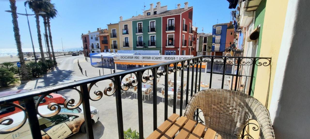 Ar28-1, Coqueto Apartamento En Primera Linea De Playa Villajoyosa Exterior foto