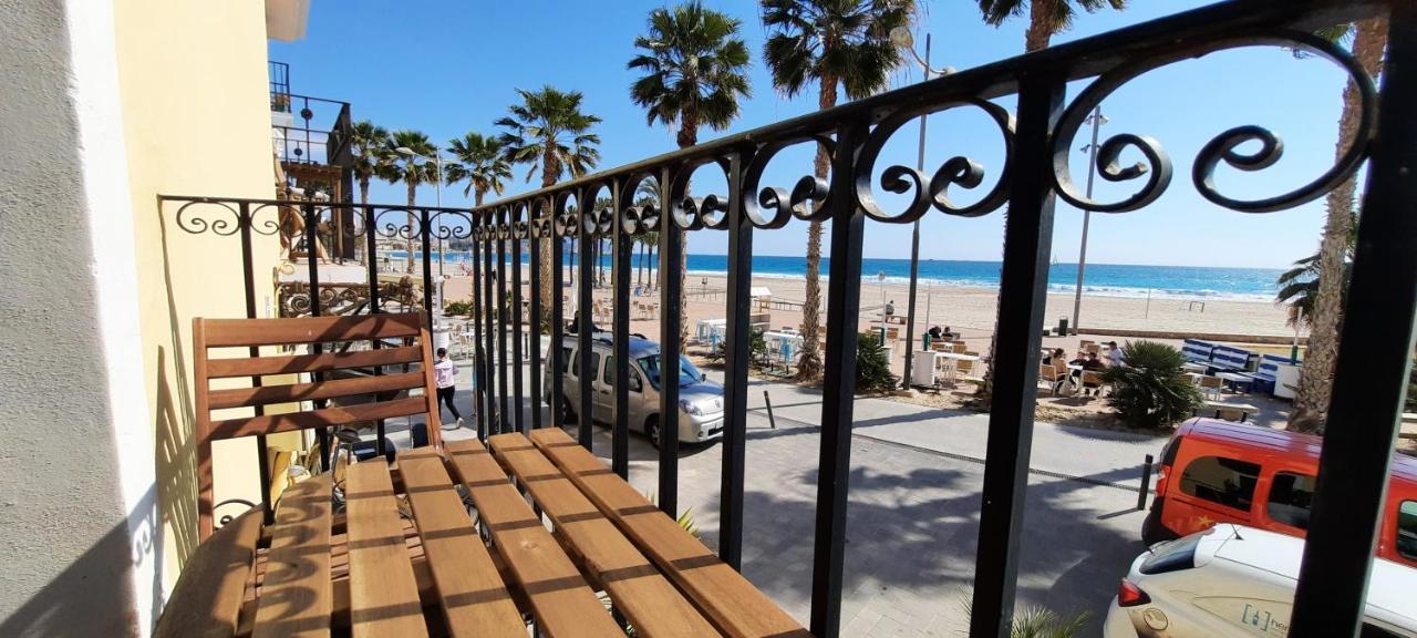 Ar28-1, Coqueto Apartamento En Primera Linea De Playa Villajoyosa Exterior foto