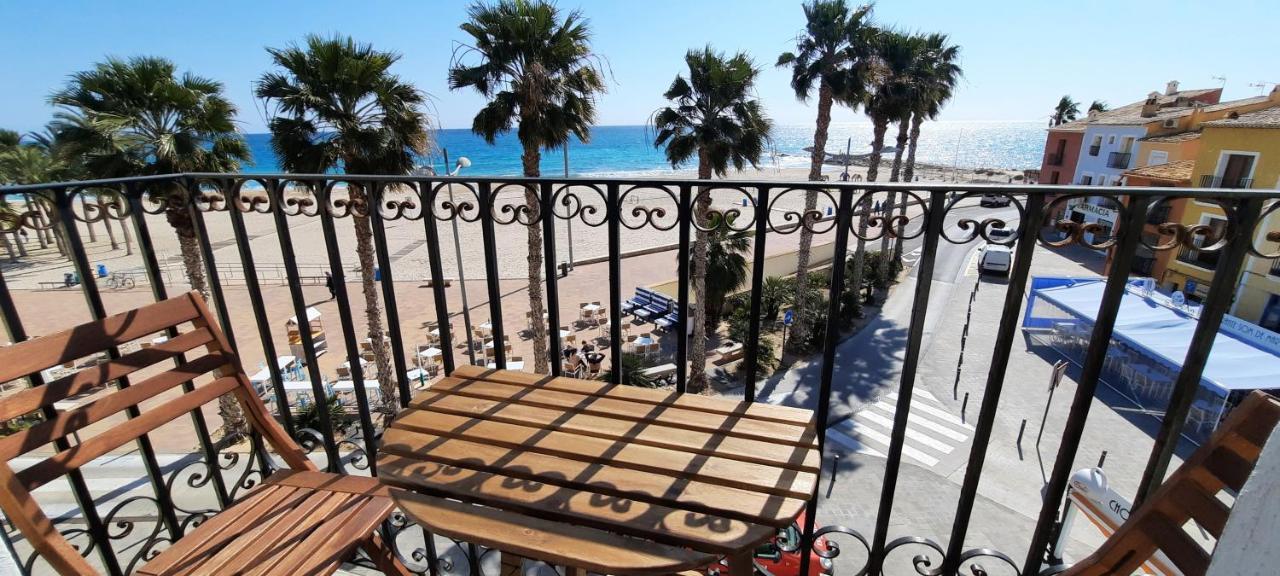 Ar28-1, Coqueto Apartamento En Primera Linea De Playa Villajoyosa Exterior foto